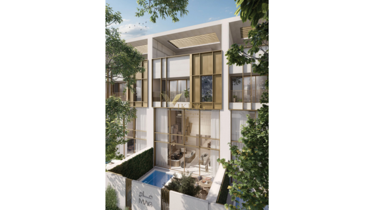 Mag Park – Fully furnished multidimensional 4 bedroom townhouse – Dubai