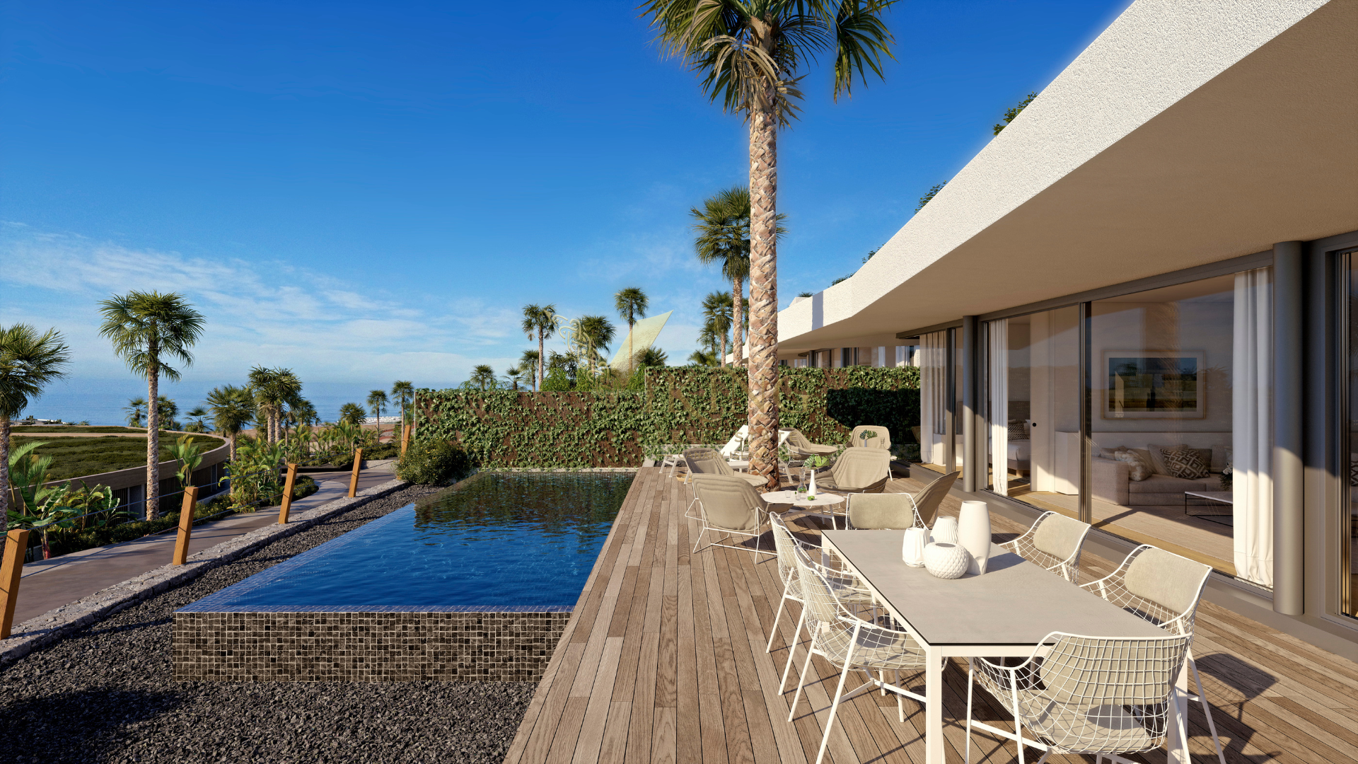 Magnificent 3 Bedroom Villa in Villas del Tenis Abama – Ritz Carlton-Abama – Guia de Isora