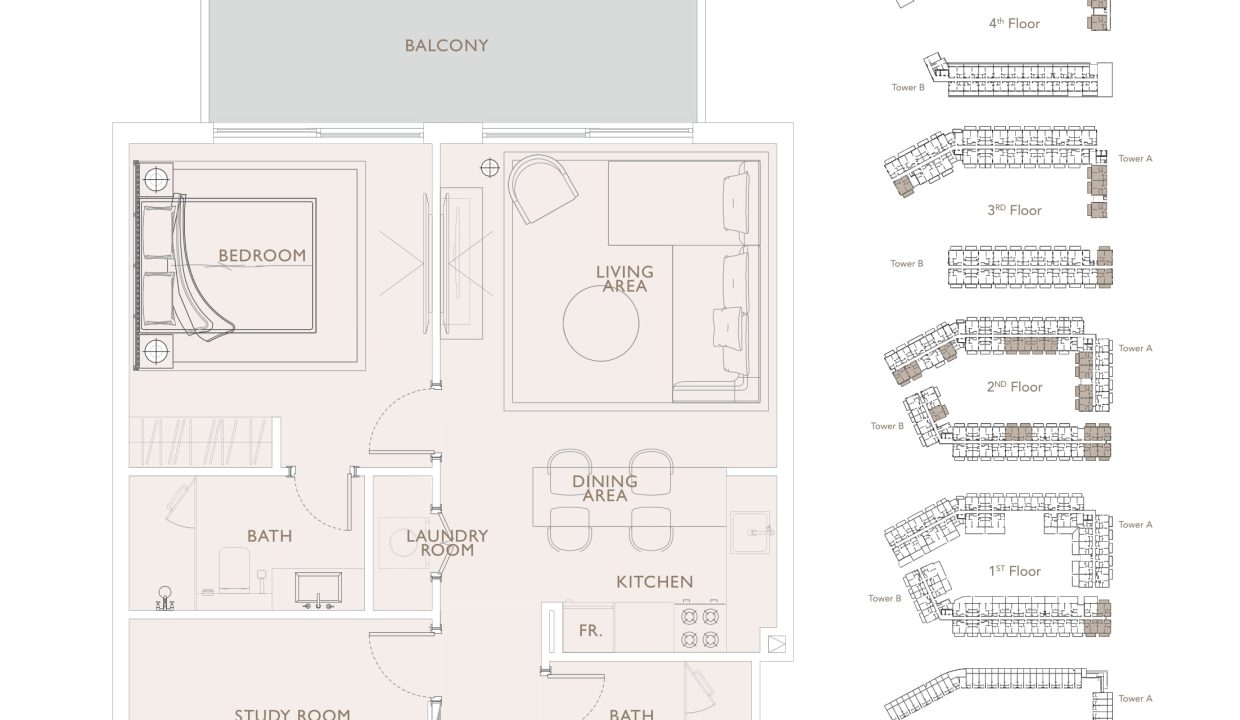 Oakley Square Residences Floor Plans-19